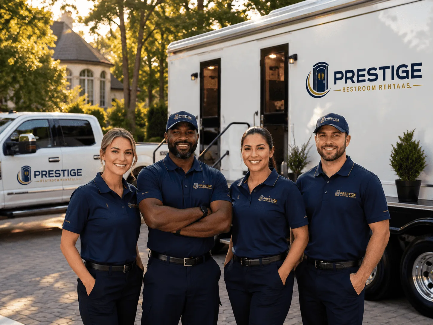 Trusted Luxury Portable Restrooms company in Mount Cory, OH